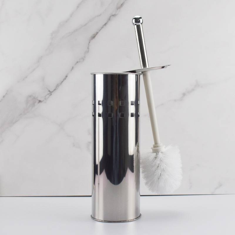 Factory Supplier Toilet Plunger And Bowl Brush Bathroom Accessories Scrub Brushes With Holder Bathroom Cleaning Tool