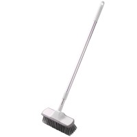 Dolanx PP Head Telescopic Pole Bathroom Floor Cleaning Brush