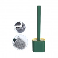 Square eco-friendly TPR material toilet brush holder set for hotel