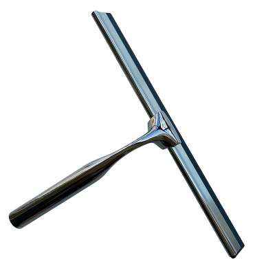 High Quality Metal Cleaning Wiper Stainless Steel Shower Squeegee Water Shower Squeegee Black Window Glass Cleaning Wiper