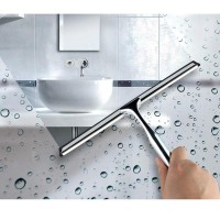 High Quality Metal Cleaning Wiper Stainless Steel Shower Squeegee Water Shower Squeegee Black Window Glass Cleaning Wiper